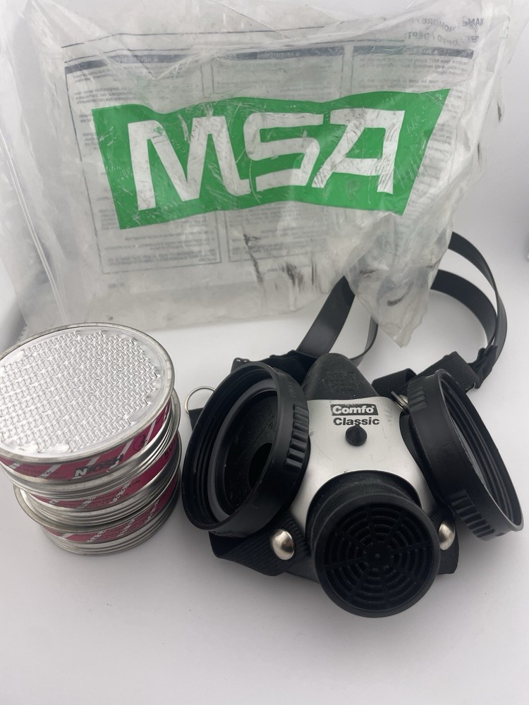 MSA Comfo Classic Half Mask Respirator Medium