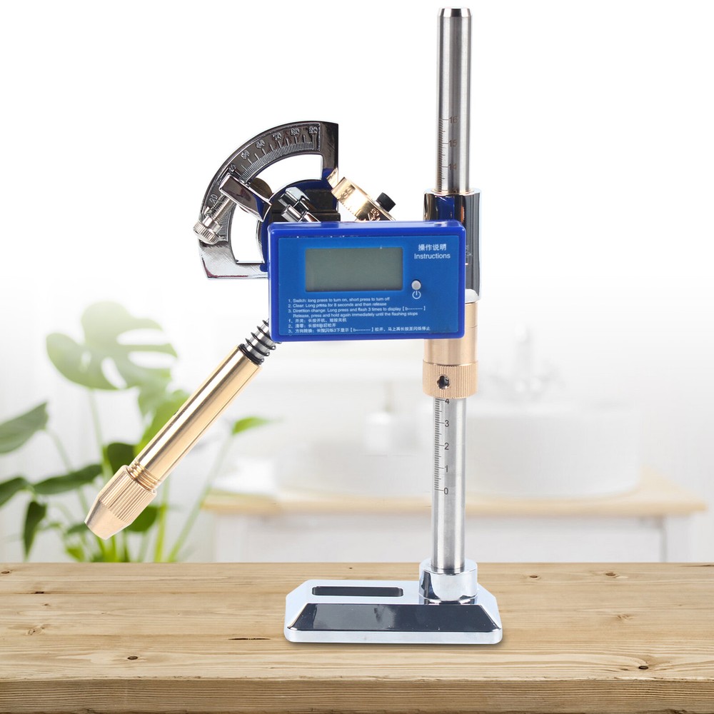 Handle Digital Display Angle Manipulator Gem Faceting Machine Angle Polisher