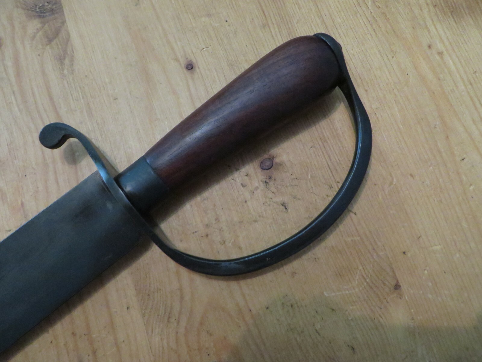 Alabama Confederate Bowie Knife with Leather Sheath, New