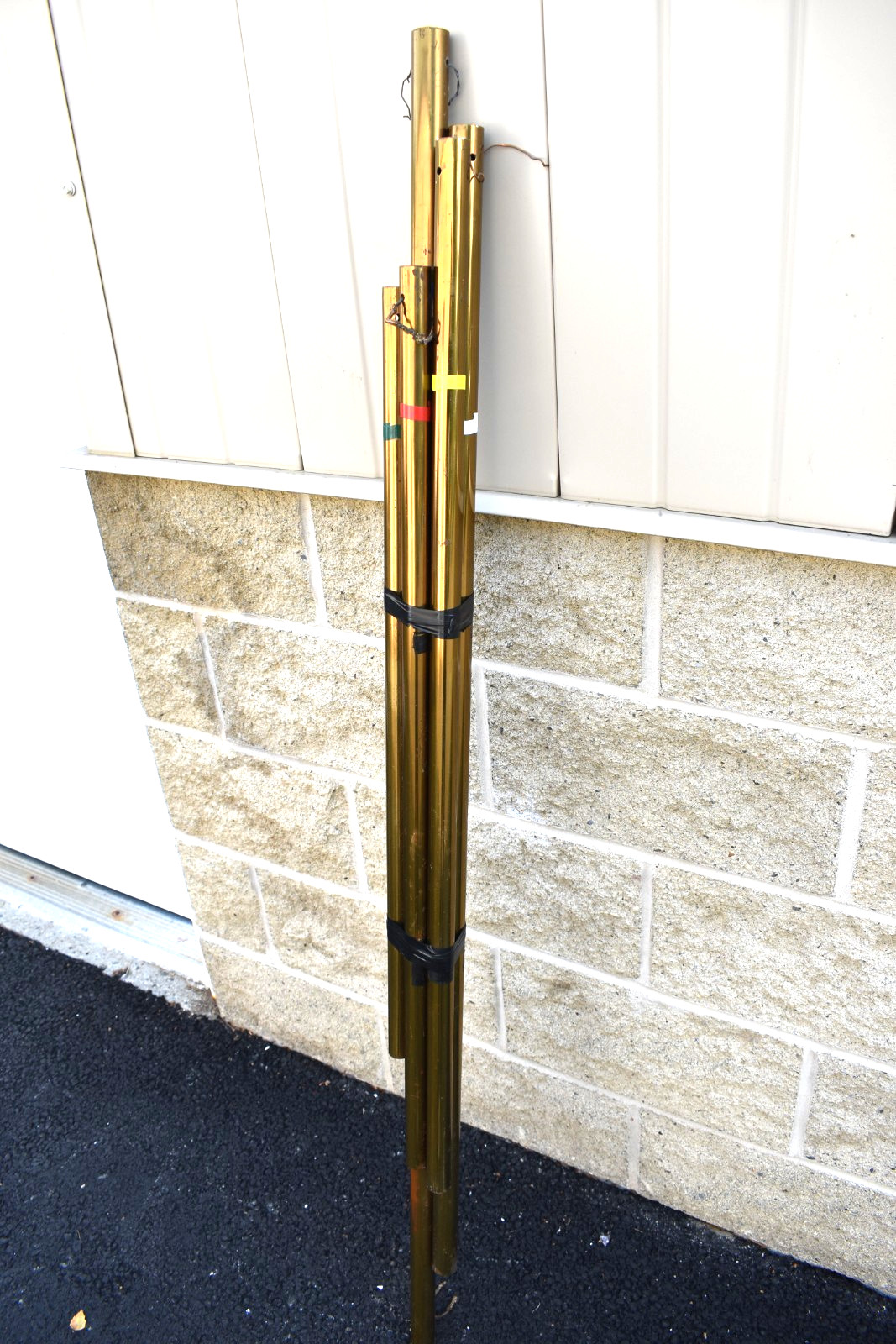 Set of 5 Church Chimes, Great Sound! 'F,C,F,C,A' Notes (CU496) chalice co.