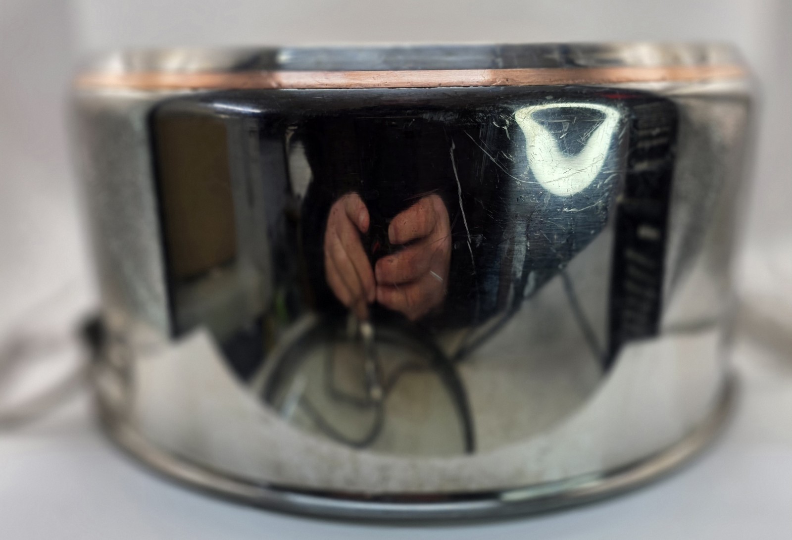 Emeril 6Qt Stainless Steel Copper Core Stock Pot with Glass Lid Double Handles