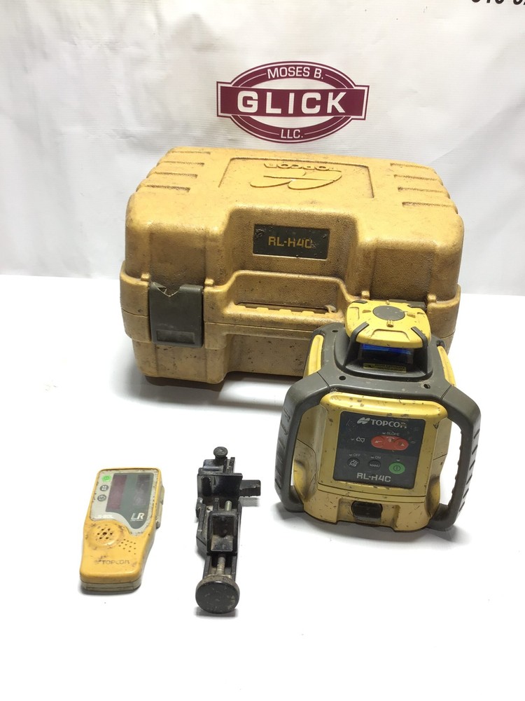 Topcon RL-H4C Vertical Horizontal Long Range Rotary Laser Level Kit