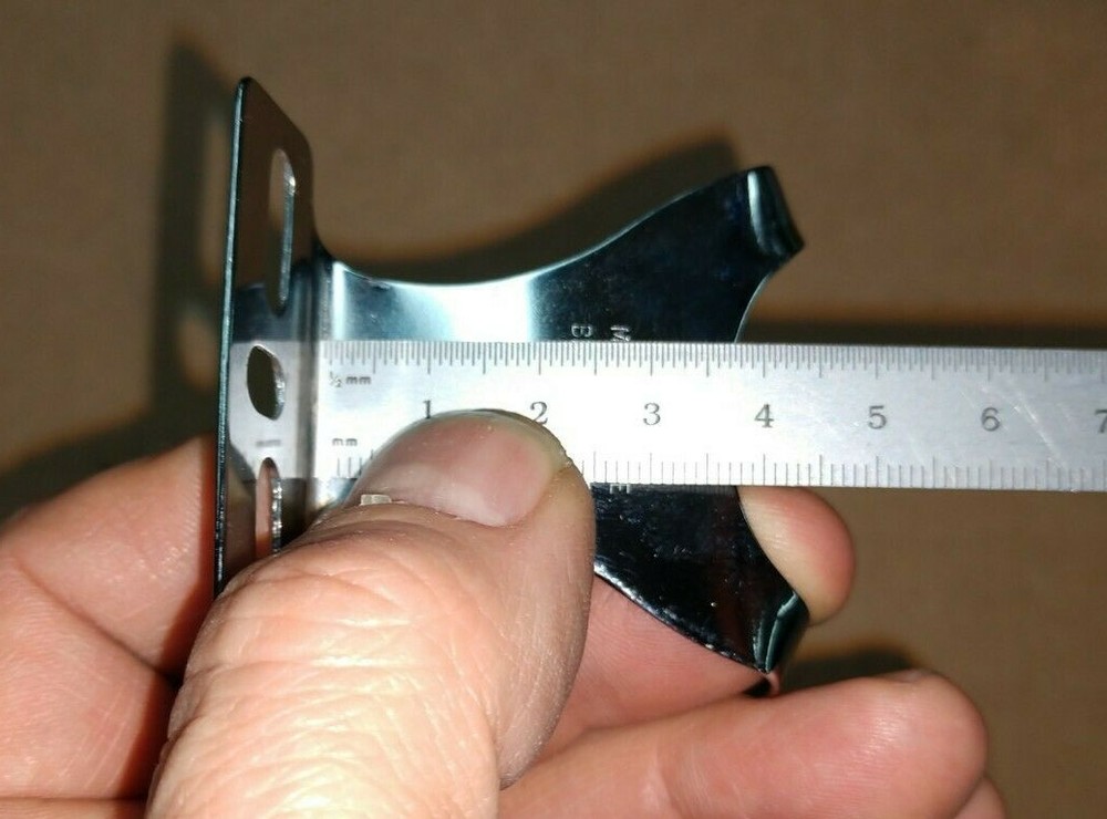 NOS Small Christophe Toe Clips with Mounting Hardware