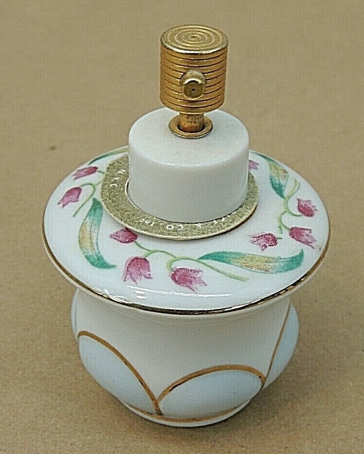 HANDPAINTED PERFUME ATOMIZER, IRVING W. RICE & CO