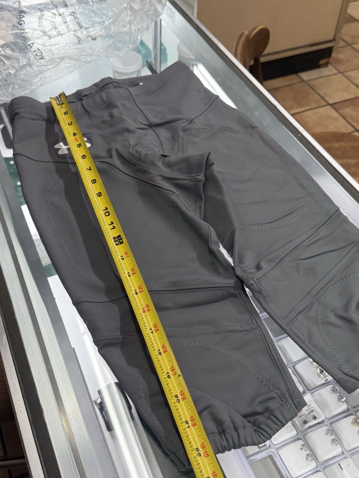 NEW Under Armour Football Pants Force Style Mens M Medium Gray GP U00274 1372059