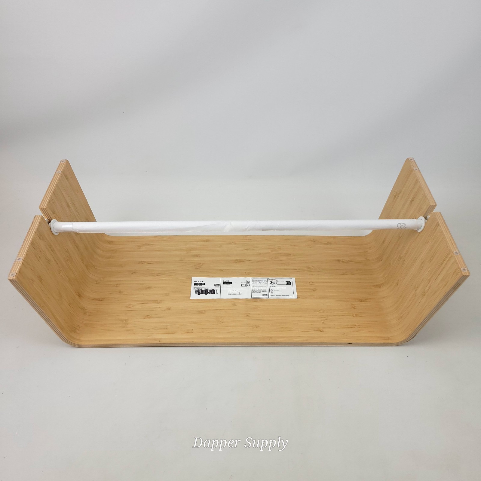 Ikea Dajlien Step Up Stool / Laptop Stand Bamboo New