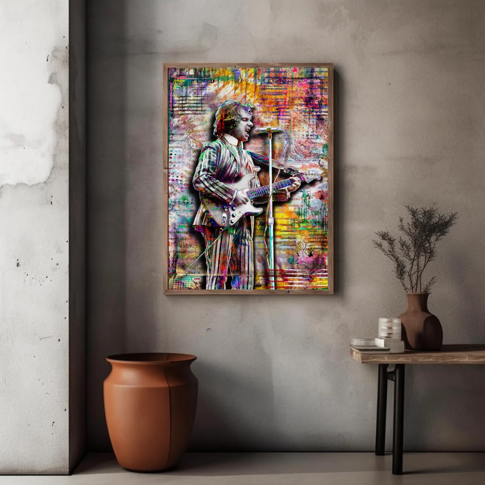 Van Morrison 12x18in Poster, VAN MORRISON Young Print Art Free Shipping US