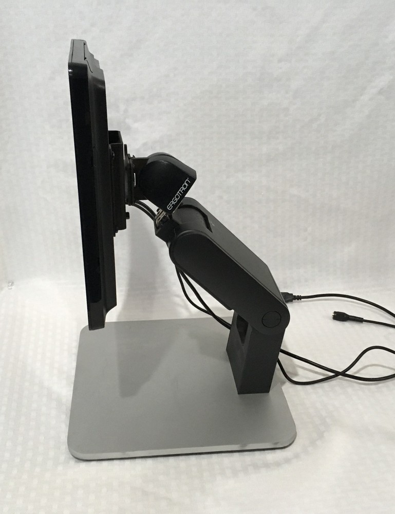 ELO TOUCH SOLUTIONS SCREEN E302817 ON ERGOTRON STAND WITH ADAPTER