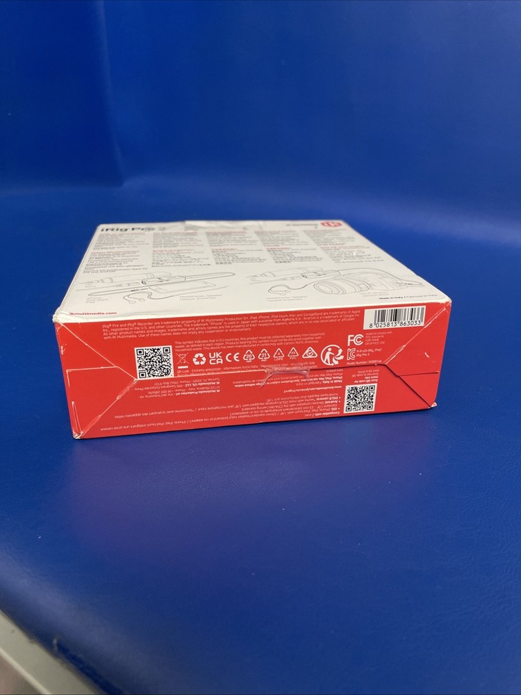 iRig Pre 2 Mobile Microphone Interface – iOS Android DSLR.