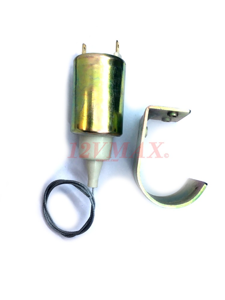 Power Universal Solenoid Kit Wire Puller Rod Motor Power Trunk Pop Release