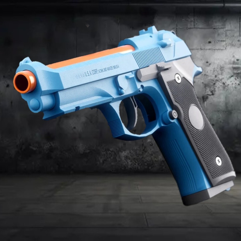 Beretta M9A3 Shell-ejecting Soft Bullet Toy Gun Pistol