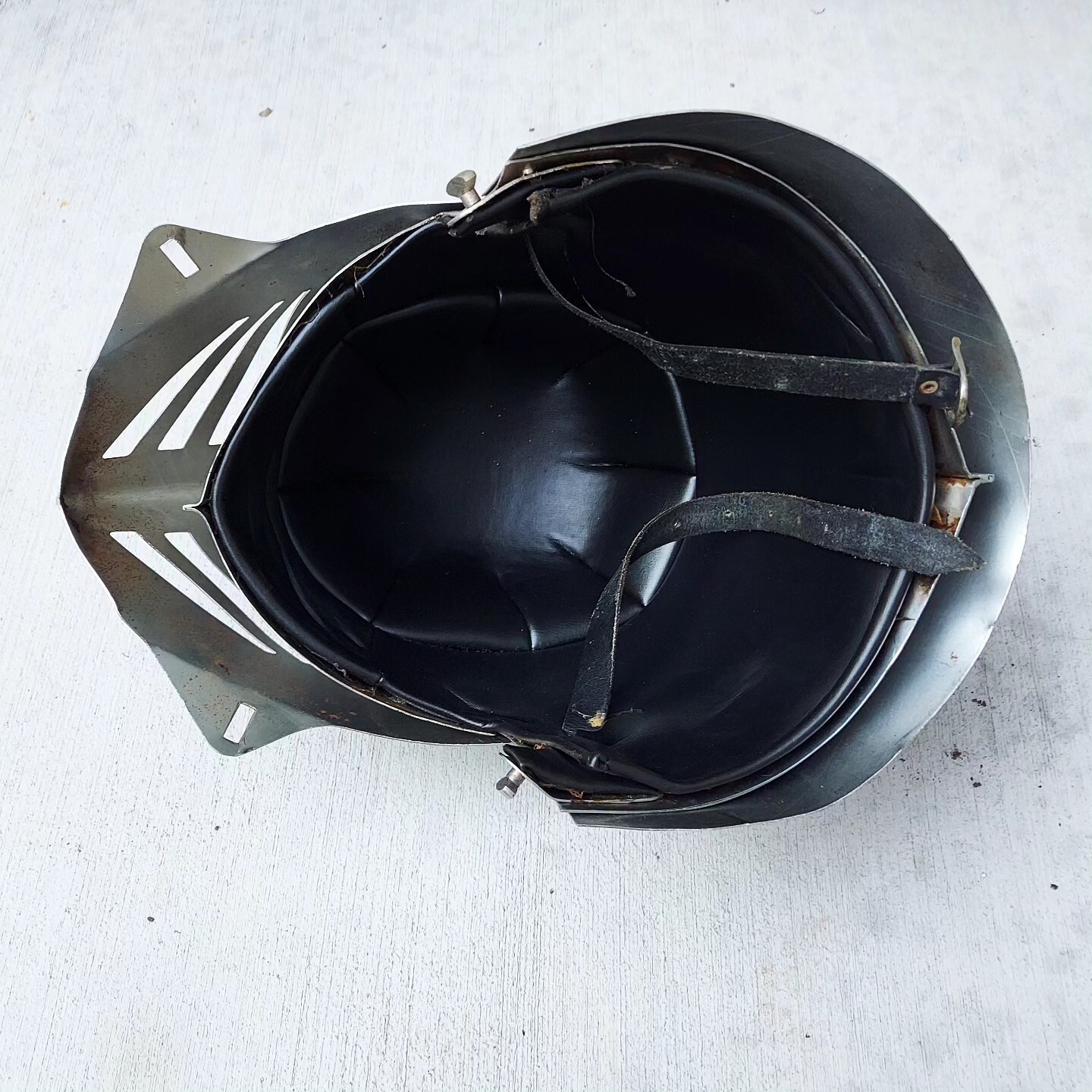 SCA Functional Armor Helm Leather Interior Medieval Knight Helmet