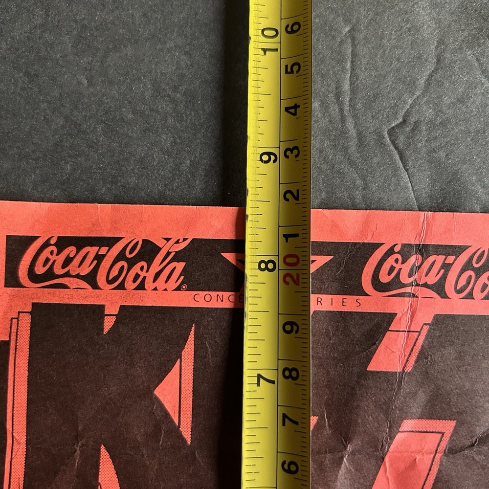 KISS 1990 Hot In The Shade Original Concert Flyer Slaughter Winger 5.5x8.5”