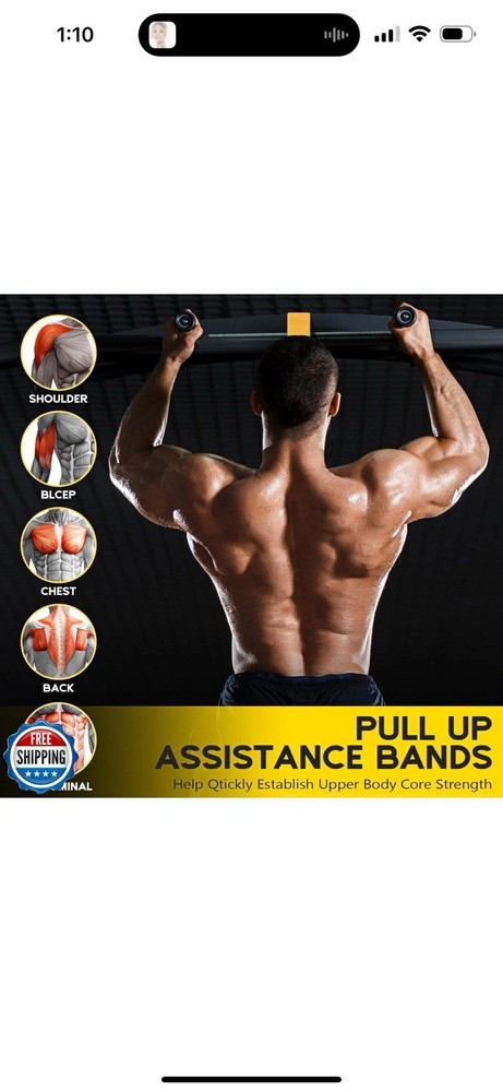HOXWC Pull Up Assistance Bands, Adjustable Heavy Duty Resistance