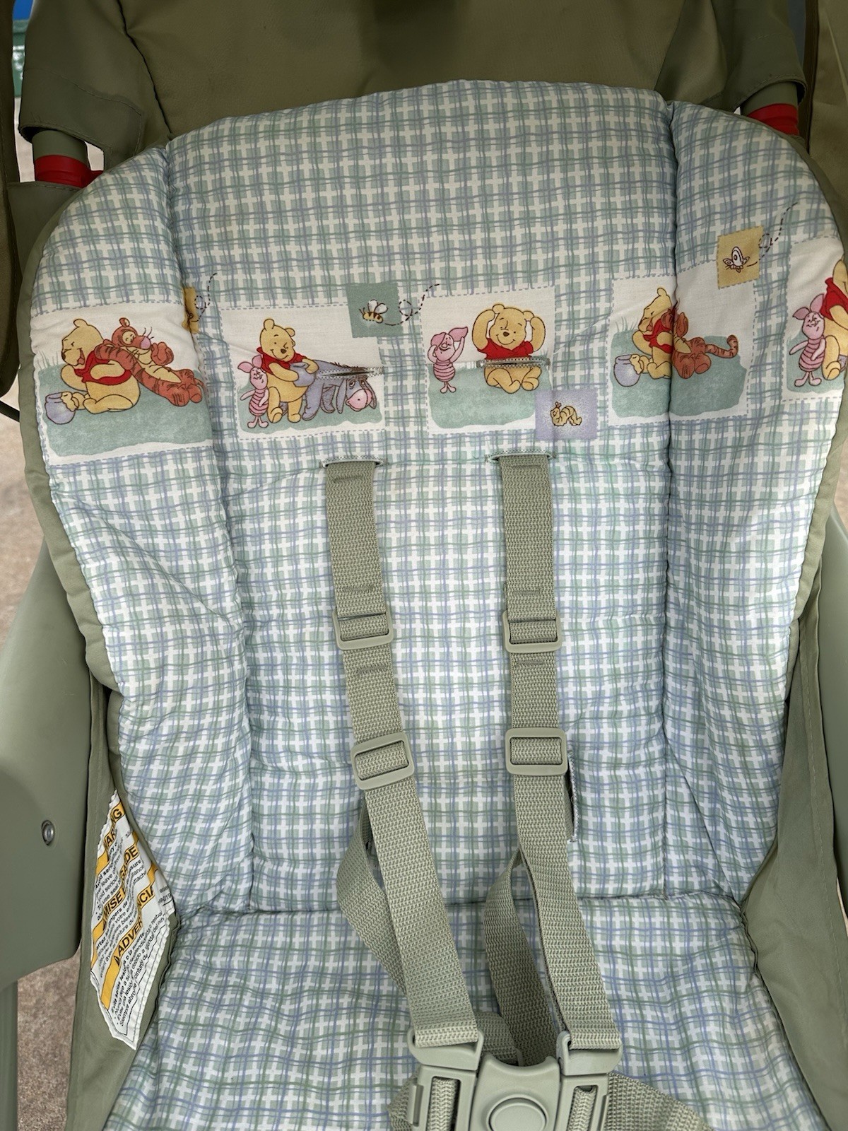 Vintage Graco Y2K Winnie The Pooh Baby Stroller Folding