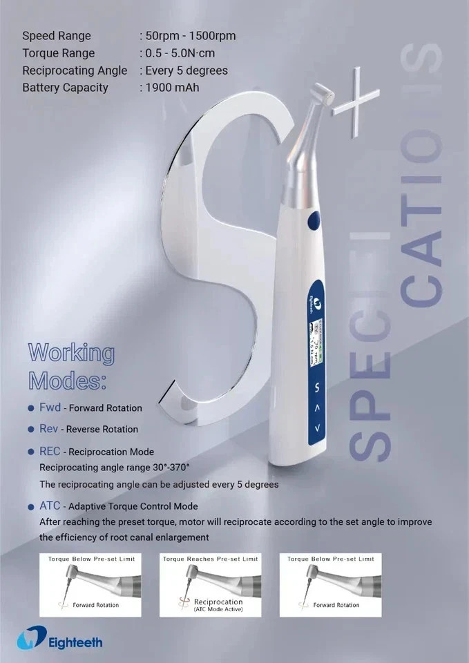 @Eighteeth Econnect S+ Endomotor FAST SHIP