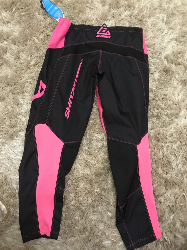 ANSWER RACING WOMENS SYNCRON MX PANTS NWT