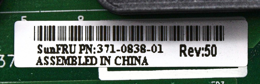 Sun Microsystems 371-0838 V240 SYS Card Reader ROHS