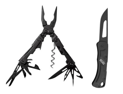 PowerPint Mini Multi Tool - Utility Tool with 18 Lightweight One Size Combo