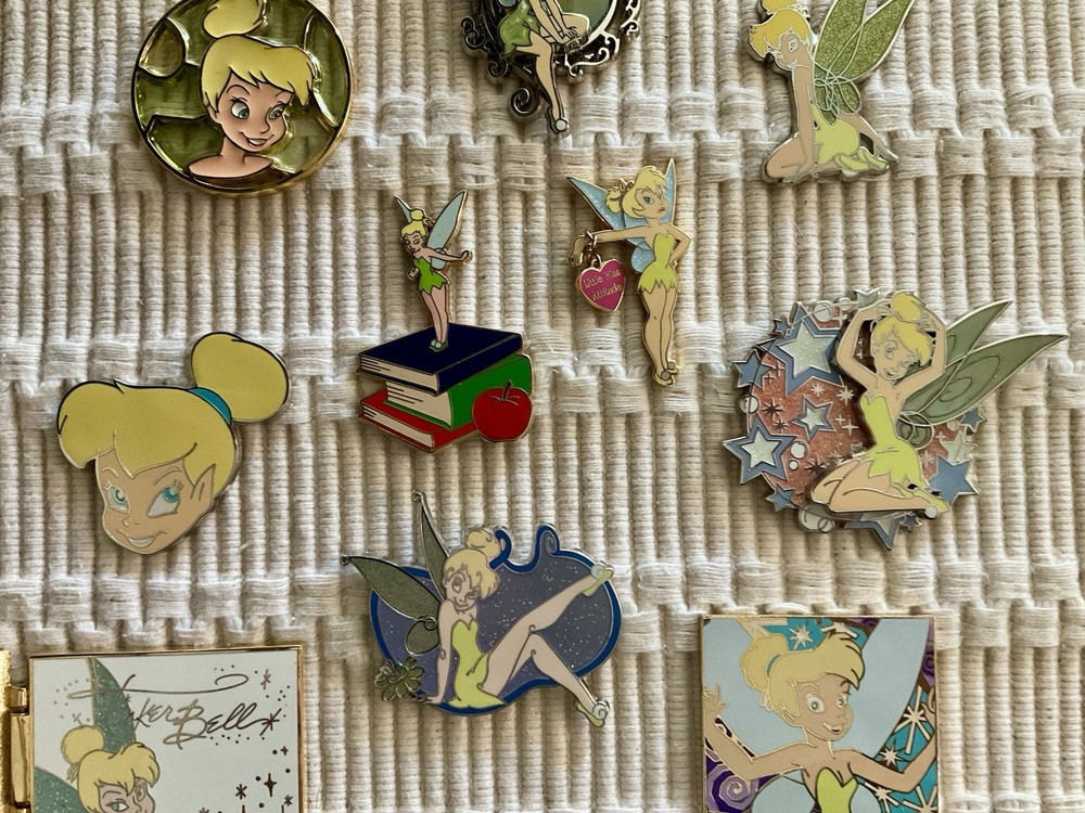 Disney Tinker Bell Pins - Assorted 10 Pins