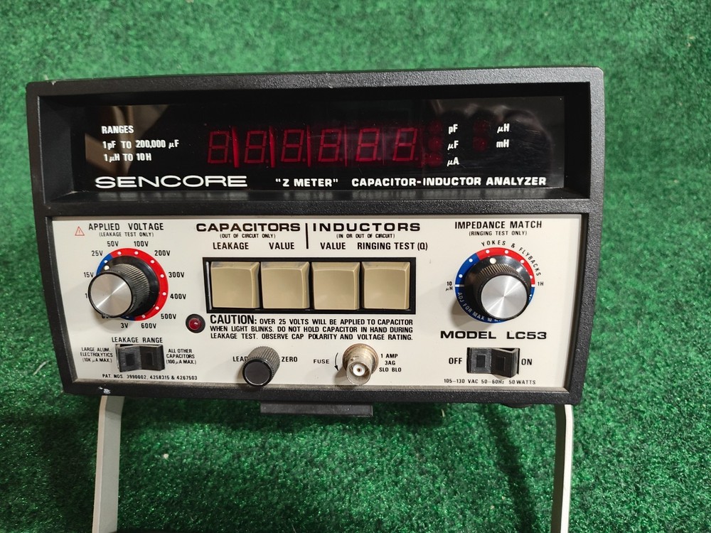 Sencore LC53 "Z Meter" Capacitor-Induction Analyzer