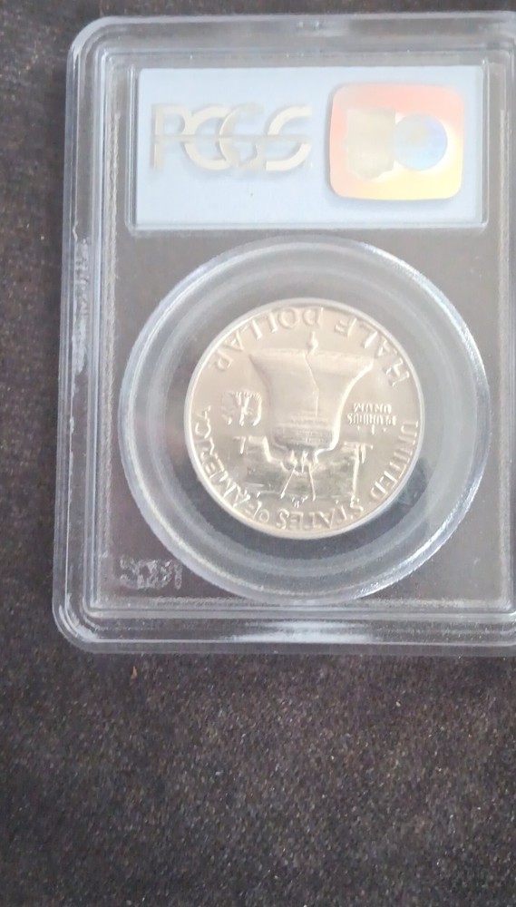 1958-D Franklin Half Dollar Silver PCGS MS64FBL Uncirculated