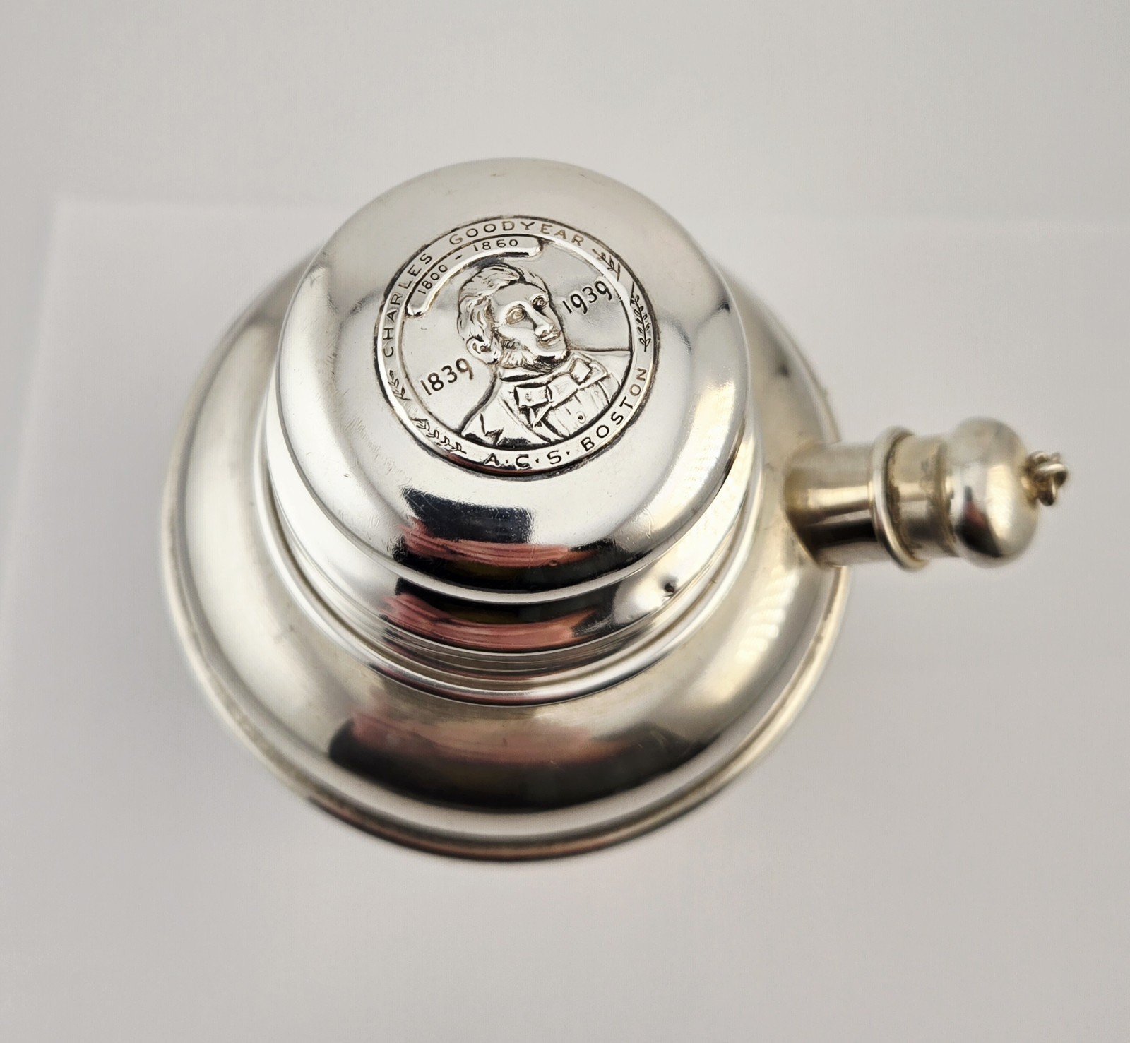 Vintage Sterling Silver Charles Goodyear Cocktail Shaker A.C.S Boston 1939 152g