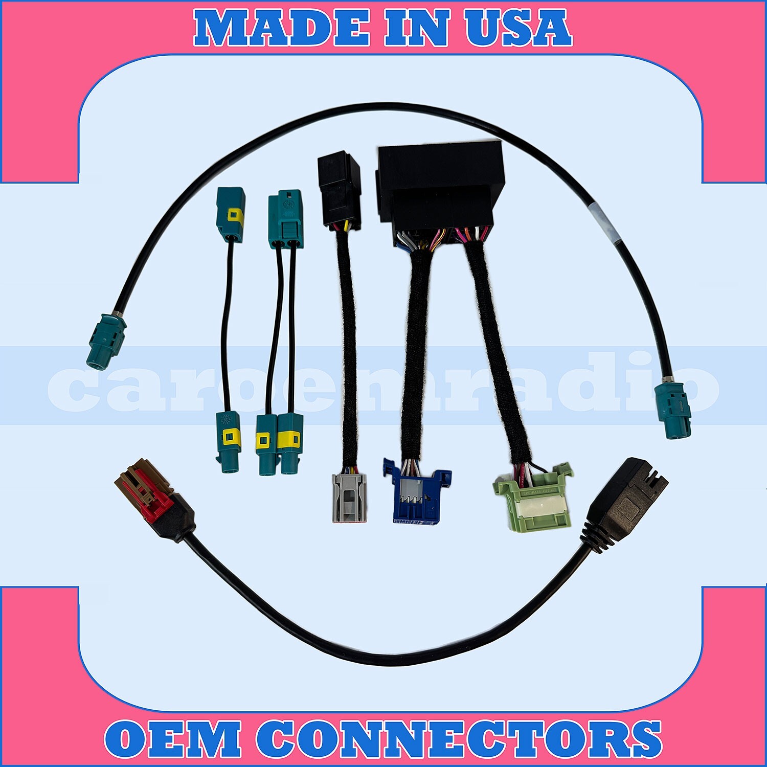 19-24 RAM 5 / 7 / 8.4" RADIO TO 12" UCONNECT 5 RADIO UPGRADE WIRING HARNESS KIT