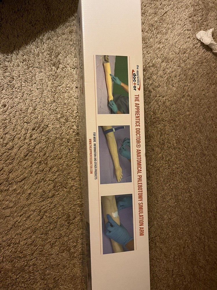 The Apprentice Doctor’s IV Practice Phlebotomy Arm