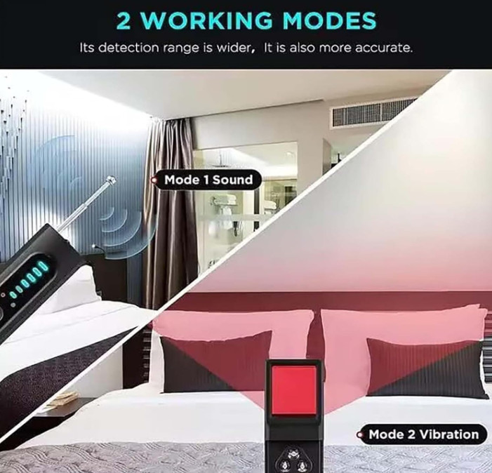 Hypefinity Hidden Camera Detector, Upgraded Wireless Hidden Camera Detector