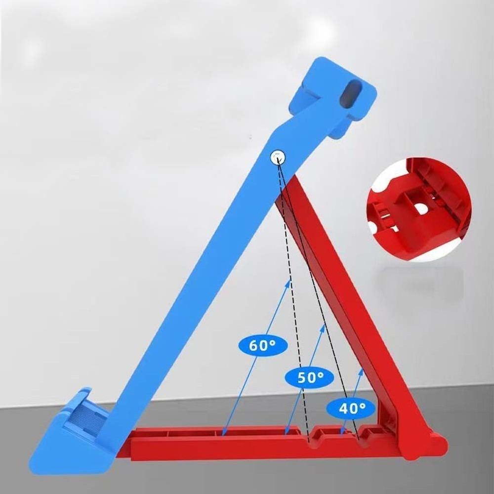 Tile Holder Bracket Blue ABS Adjustable Multi Angle Support for Chamfering