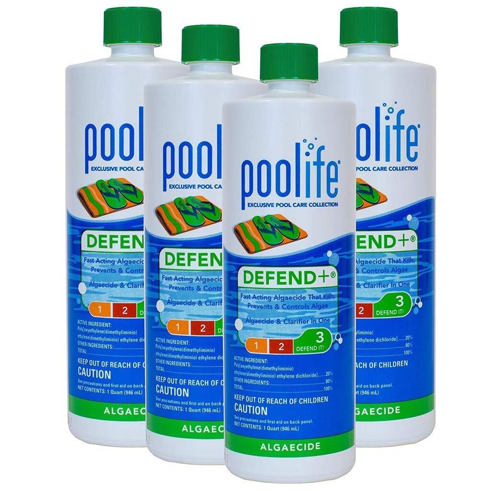 poolife Defend+ (1 qt) (4 Pack)