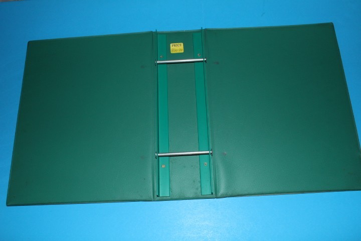 Harris Senior Statesman empty stamp binder used BlueLakeStamps Useful