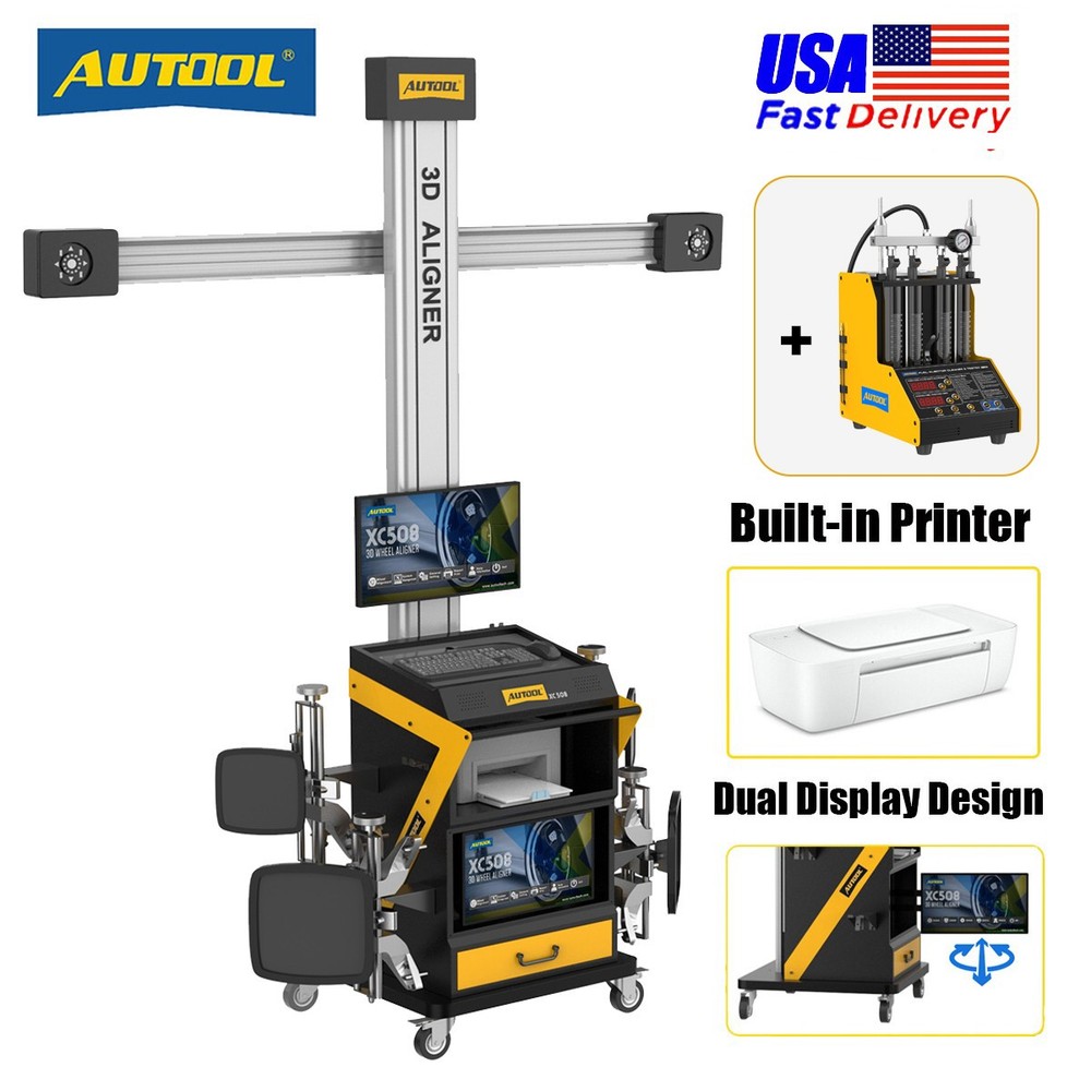 3D Wheel Alignment Machine Fully Automatic Tire Wheel Aligner for two four post