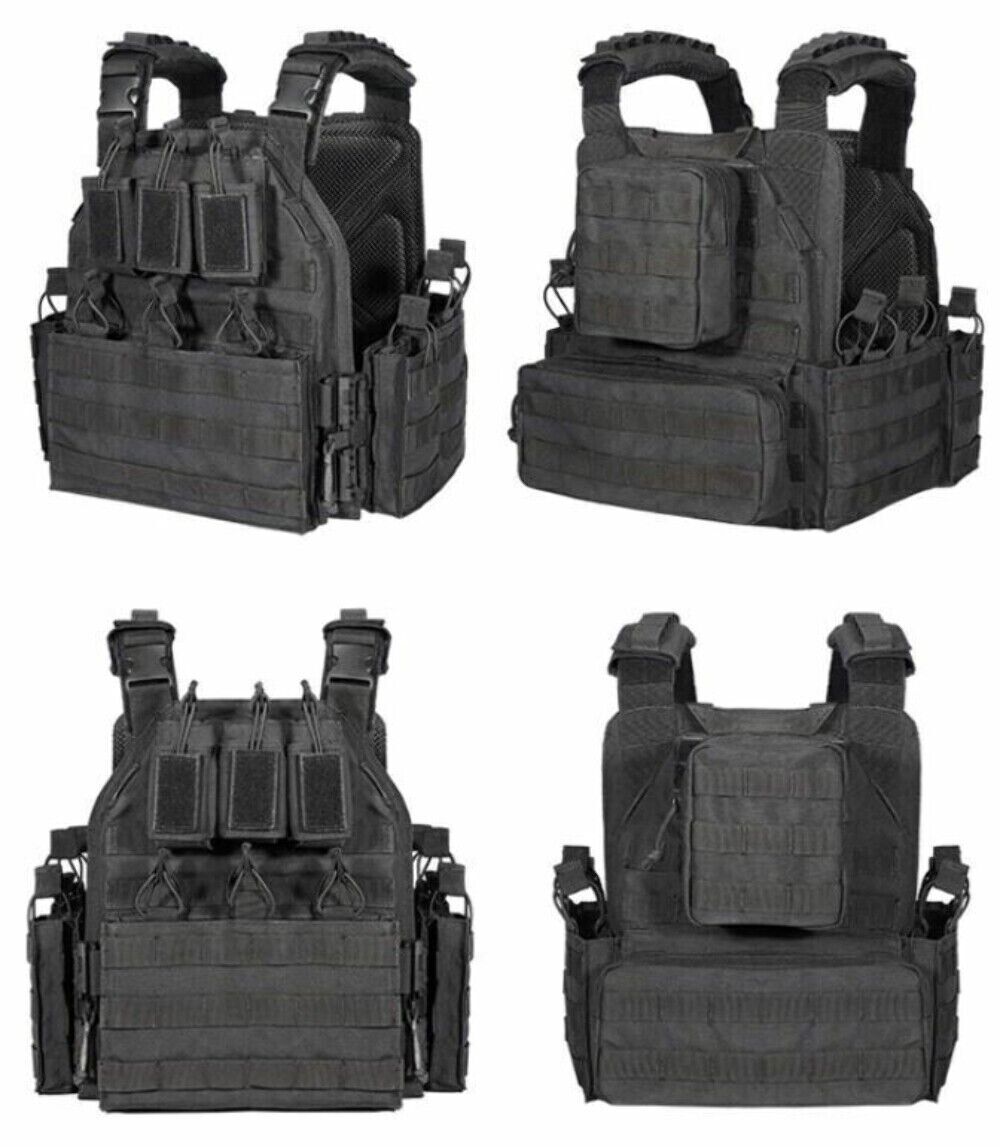 Urban Assault Desert Fox Tactical Vest Plate Carrier