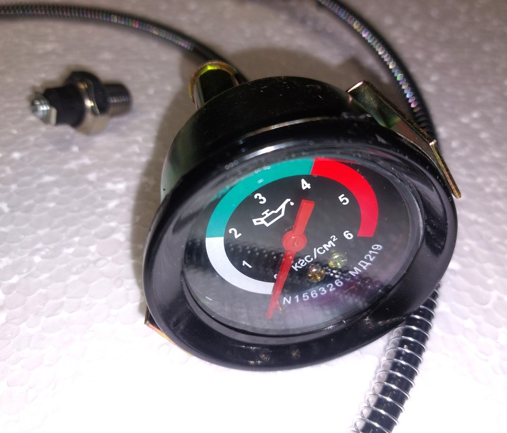 Oil pressure sensor DNEPR, URAL, K-750 plus remote mechanical computer.