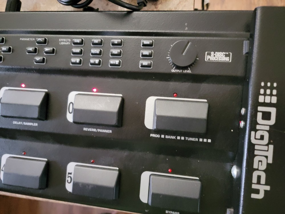 Vintage 1994 DOD Digitech RP-10 Multi Effects Digital Processor W/power Supply