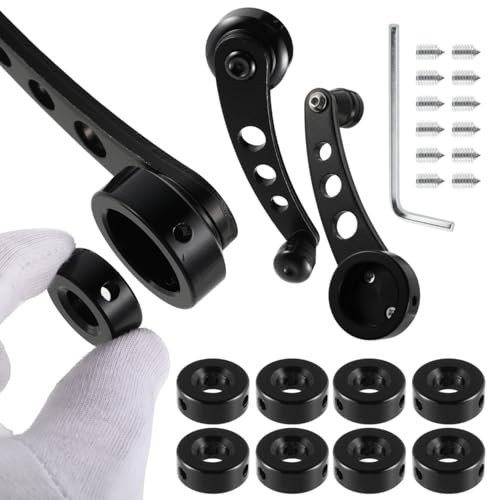 Universal Car Window Handle Winder Riser, Window Crank Window Cranks, Black