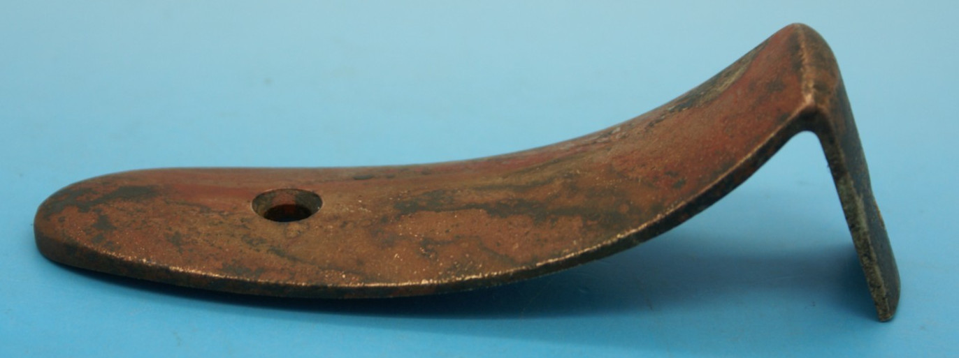 U.S. 1855 SPRINGFIELD PISTOL CARBINE BRASS BUTTPLATE - ORIGINAL ANTIQUE