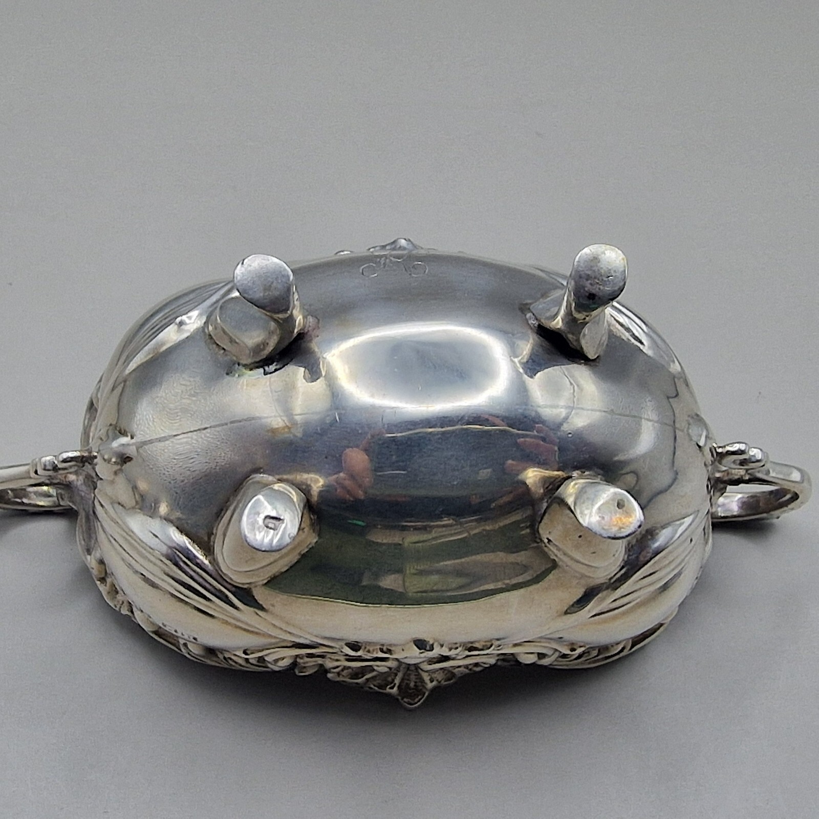 Antique Sterling Silver Salt Cellar by Henry Matthews 1906