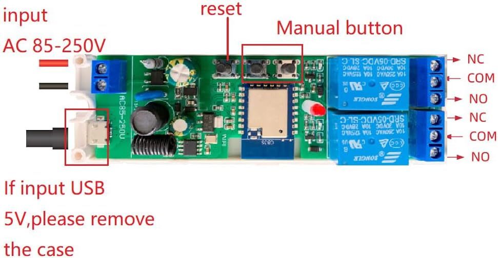 DC12V 24V Remote Controller for Linear Actuator Motor WIFI Mobile App Control US