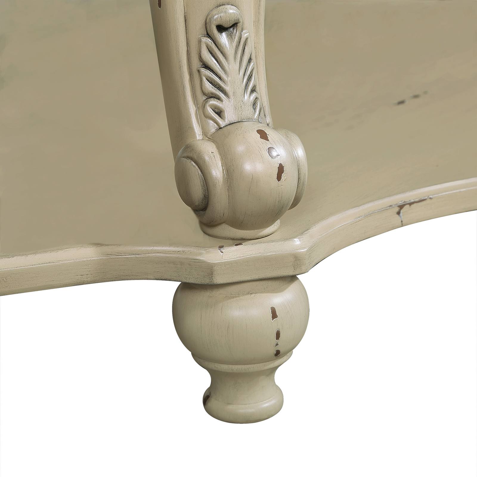 3 Pieces Table Set, Oval Coffee Table and 2 Round End Tables w/2 Tiers Storage