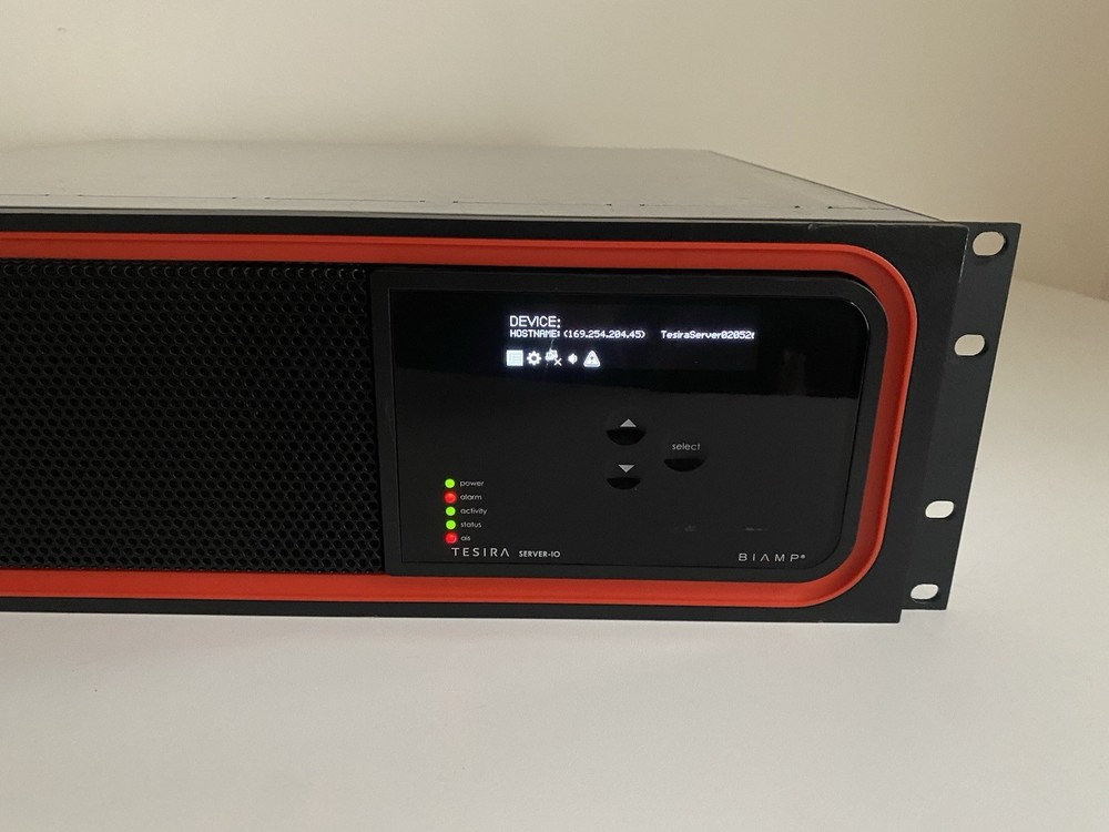 Biamp Tesira SERVER-IO Pro Audio DSP Server - Rack Mount