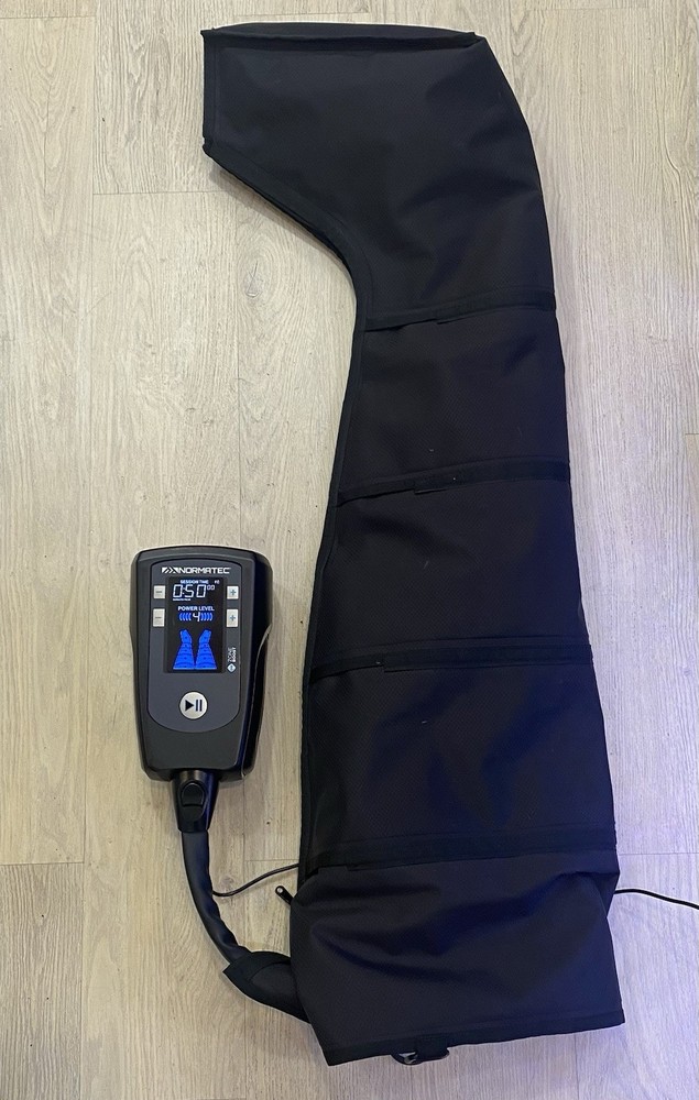 Normatec Pulse Recovery System Controller Machine JMS-4 W/ A/C Adapter + 1 Leg