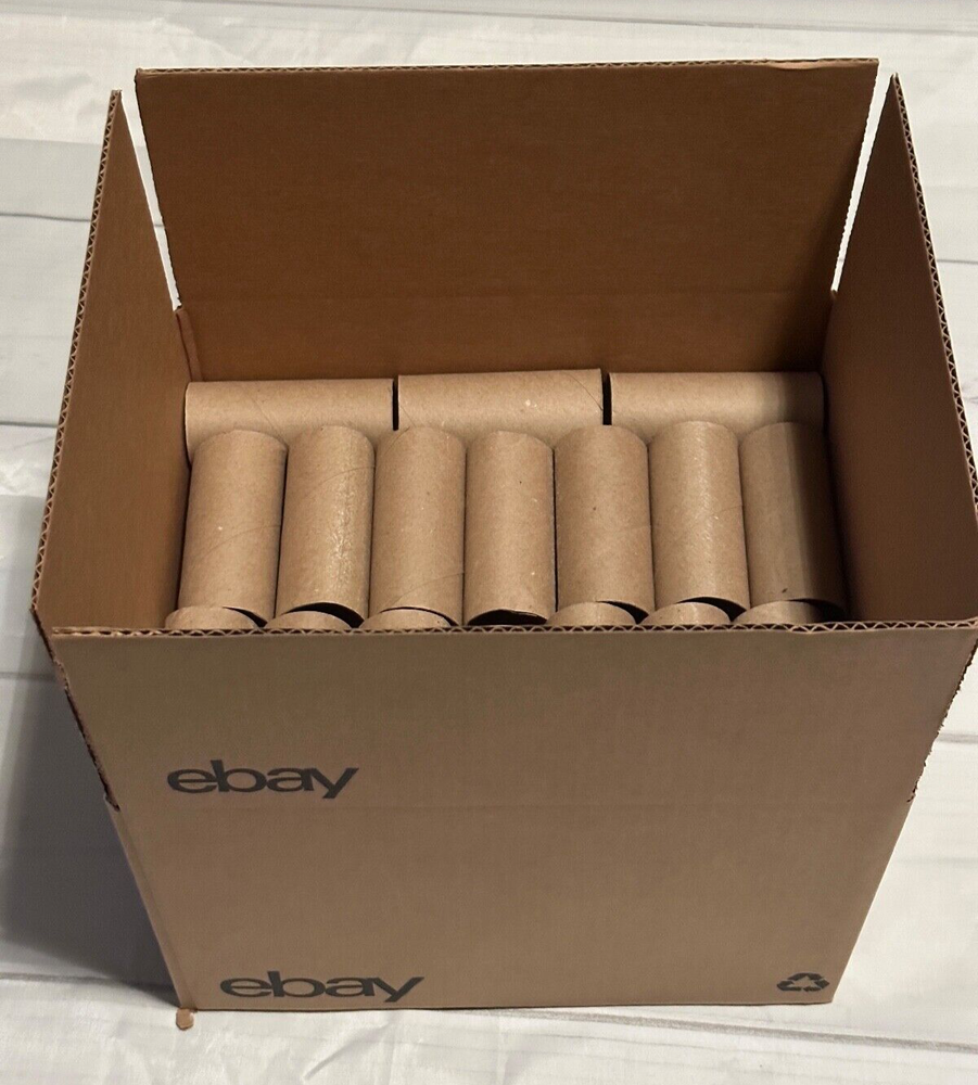 85 Empty Toilet Paper Rolls for Art Projects. Clean