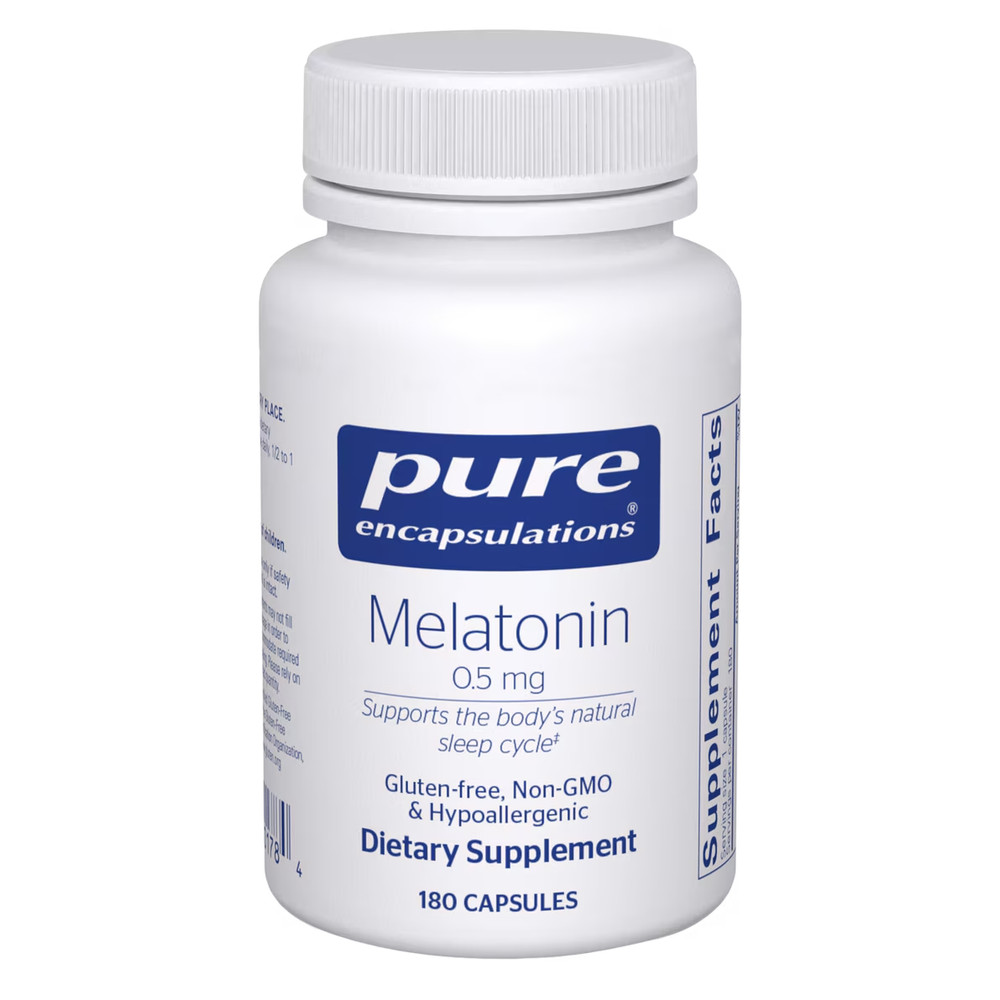 Melatonin 0.5mg - 180 Capsules Pure Encapsulations