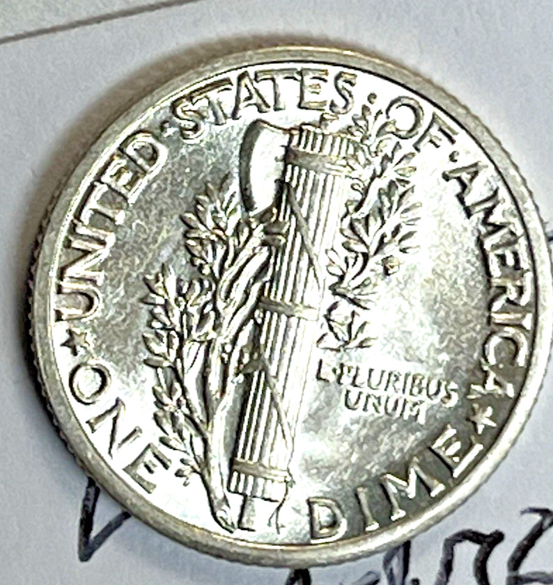 1935 Mercury Dime FB Double date Etc. And Maybe Doubling On Reverse