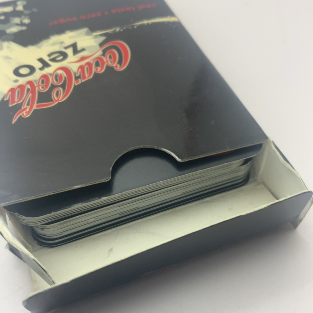 Coca Cola Zero Playing Cards Designed By Michael Lau Used