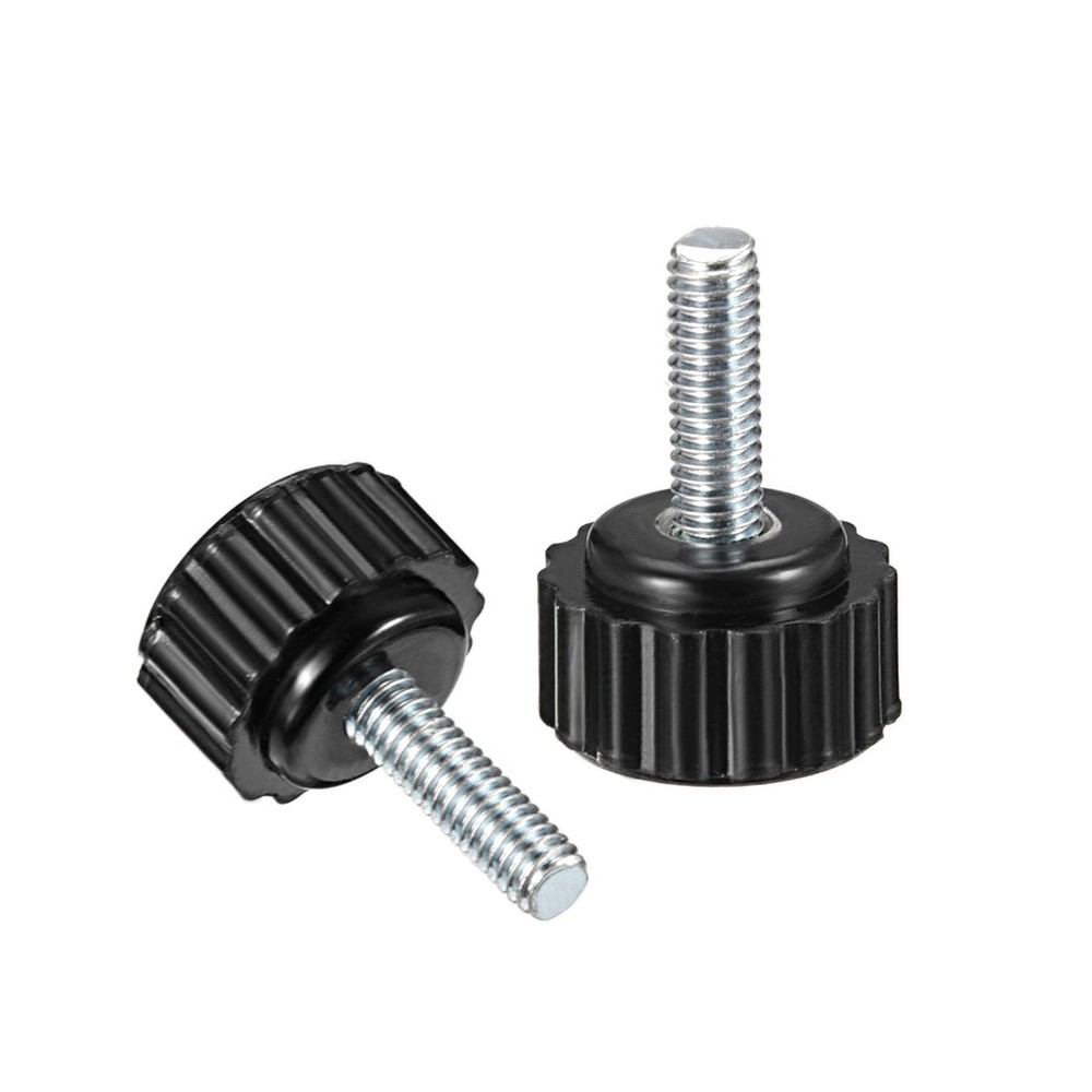 M4 x 16mm Male Thread Knurled Locking Knobs 12pcs