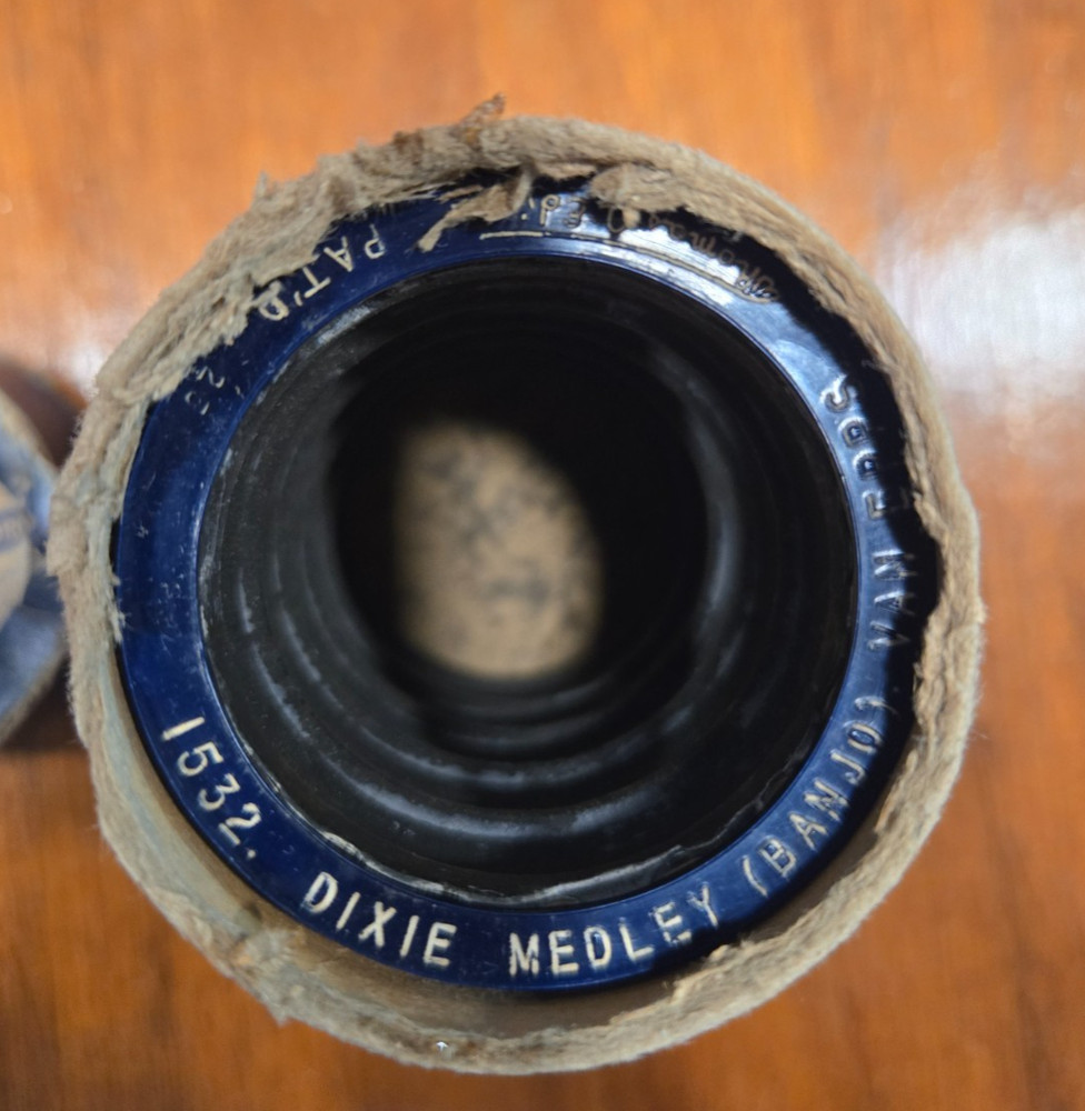 Edison Blue Amberol 1532 Dixie Medley (Banjo) Van Epps